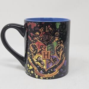 HARRY POTTER Cup Hogwarts Academy Rainbow Paint Splash Coffee Mug